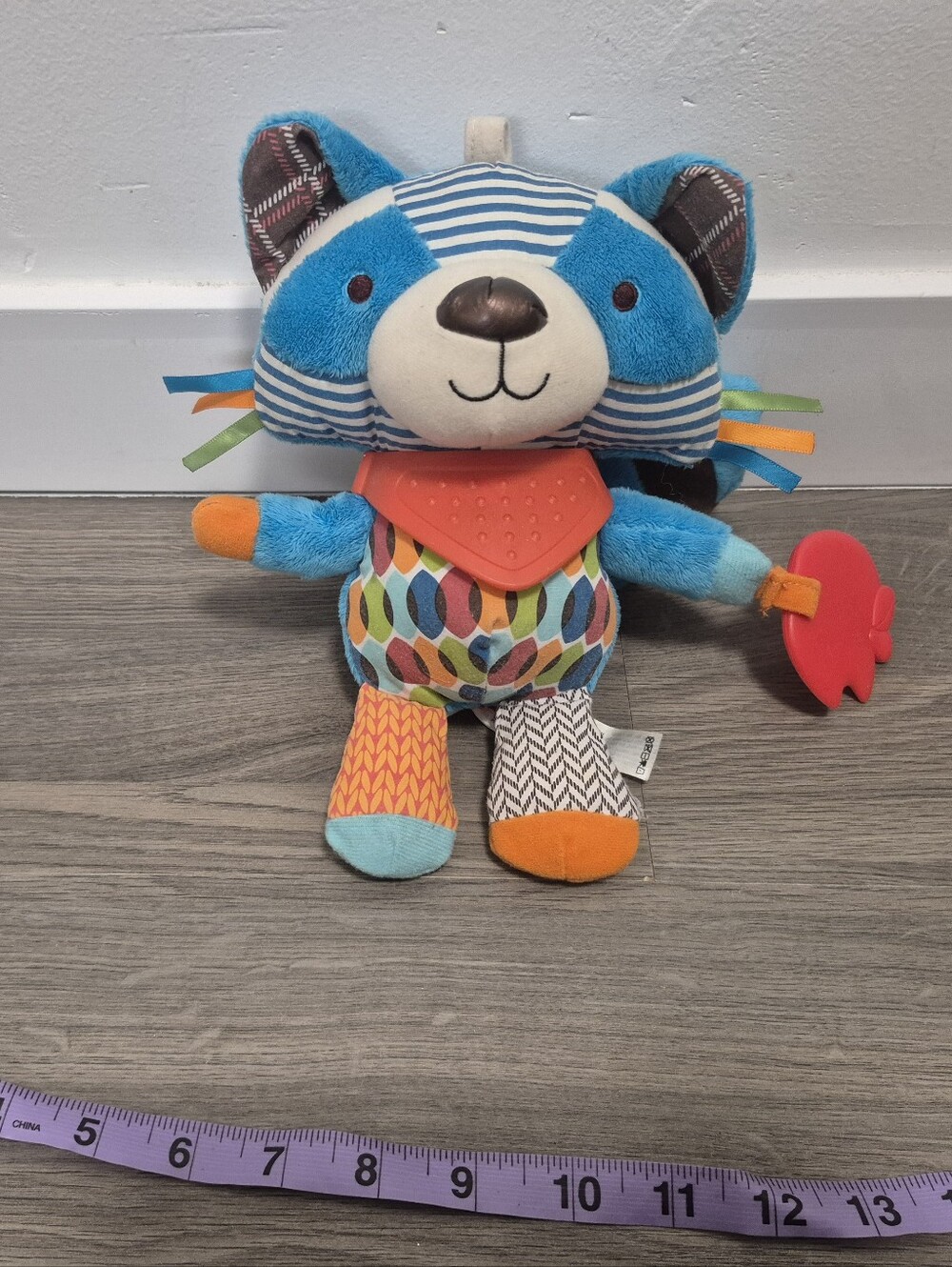 *5/25* Skip Hop Bandana Buddies Activity Toy Racoon